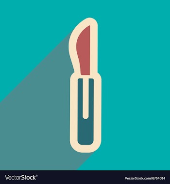 Icon of dental Instrument in flat style vector image