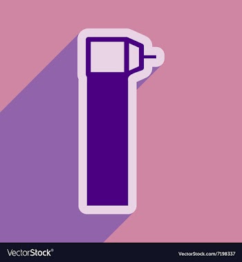 Icon of dental Instrument in flat style vector image