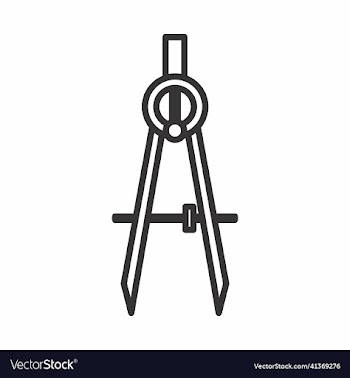 icon of measuring term - line style