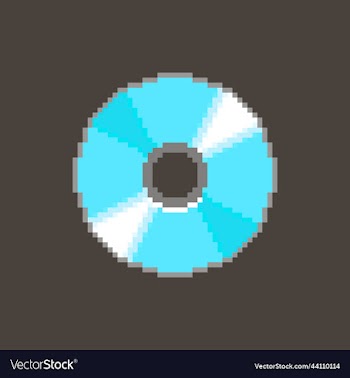 icon of round shiny cd