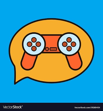 Icon of social media e-mail game joystick message vector image