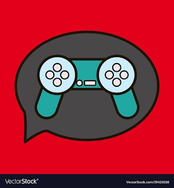 Icon of social media e-mail game joystick message vector image