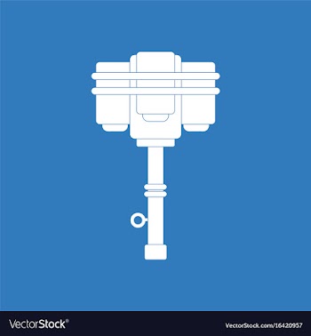 Icon old anti tank grenade vector image