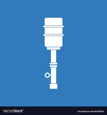 Icon old hand grenade vector image