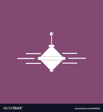 Icon on background children whirligig vector image