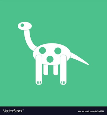Icon on background giraffe toy vector image