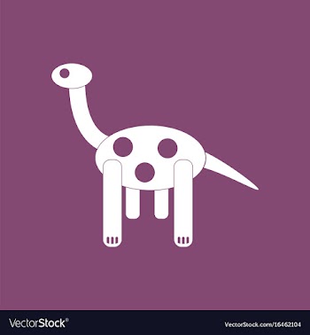 Icon on background giraffe toy vector image