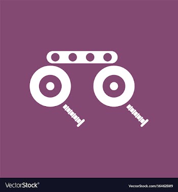 Icon on background kids metal constructor vector image