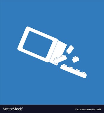 Icon on background kids toy constructor vector image