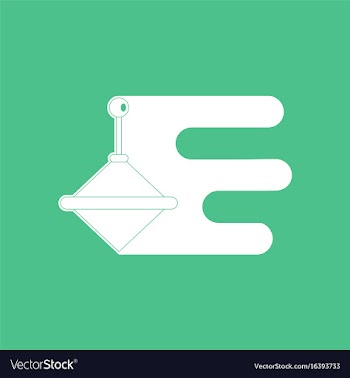 Icon on background kids whirligig vector image