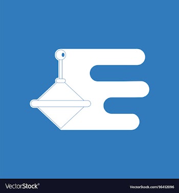 Icon on background kids whirligig vector image