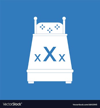 Icon on background sex bed vector image