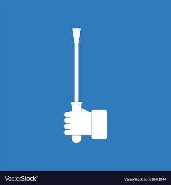 Icon on background sex stick in hand vector image