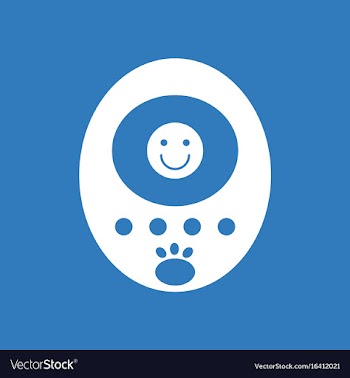 Icon on background tamagotchi pets pocket game vector image
