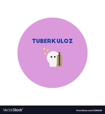 Icon on circle various symptoms of vector image