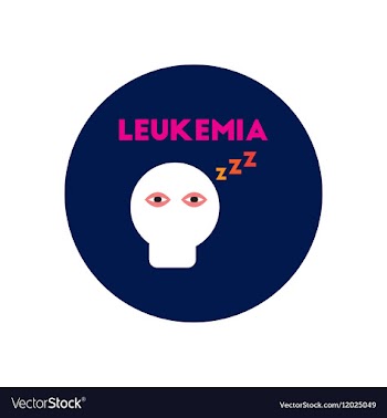 Icon on circle various symptoms of vector image