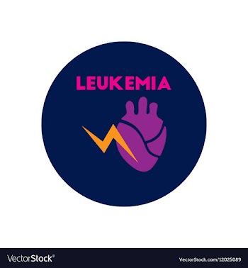 Icon on circle various symptoms of vector image