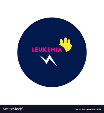 Icon on circle various symptoms of vector image
