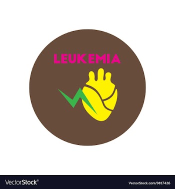 Icon on circle various symptoms of vector image