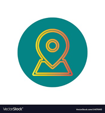 Icon on the topic office on cir vector image