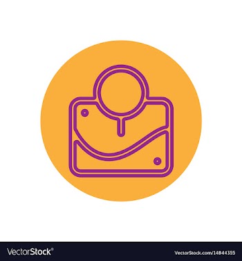Icon on the topic office on cir vector image