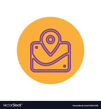 Icon on the topic office on cir vector image