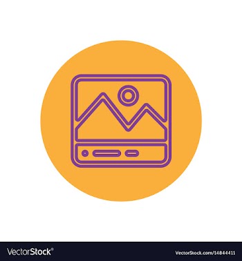Icon on the topic office on cir vector image