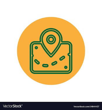 Icon on the topic office on cir vector image