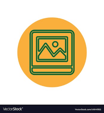 Icon on the topic office on cir vector image