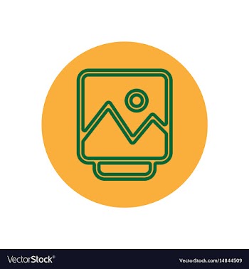 Icon on the topic office on cir vector image