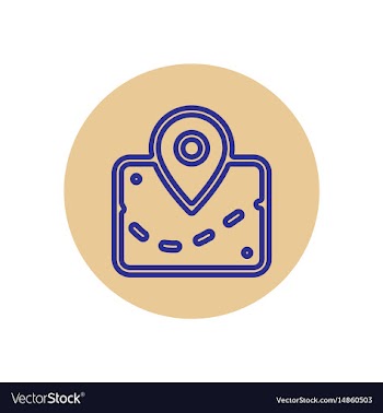 Icon on the topic office on cir vector image