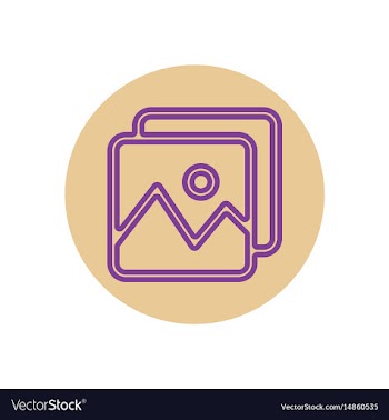 Icon on the topic office on cir vector image