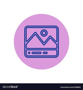 Icon on the topic office on cir vector image