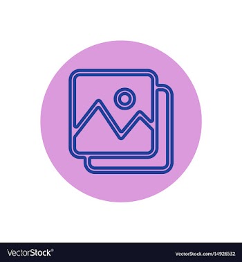 Icon on the topic office on cir vector image