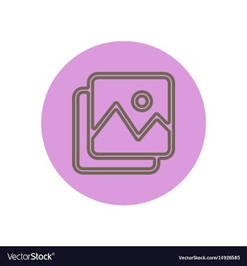 Icon on the topic office on cir vector image