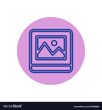 Icon on the topic office on cir vector image