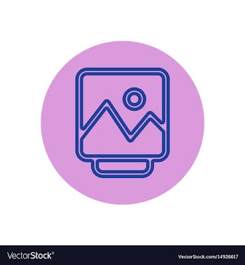 Icon on the topic office on cir vector image
