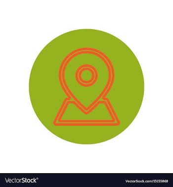 Icon on the topic office on cir vector image