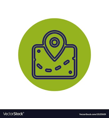 Icon on the topic office on cir vector image