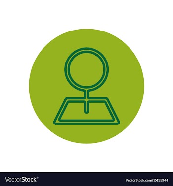 Icon on the topic office on cir vector image