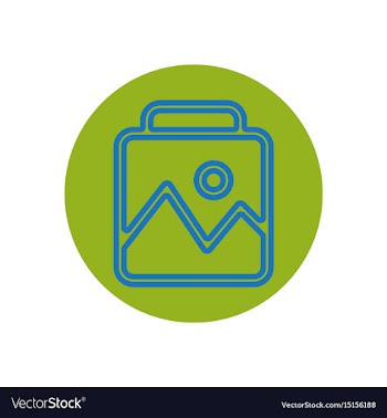 Icon on the topic office on cir vector image