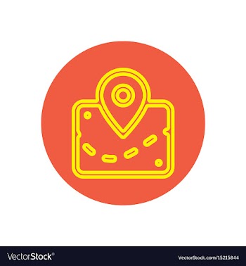 Icon on the topic office on cir vector image