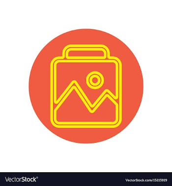 Icon on the topic office on cir vector image