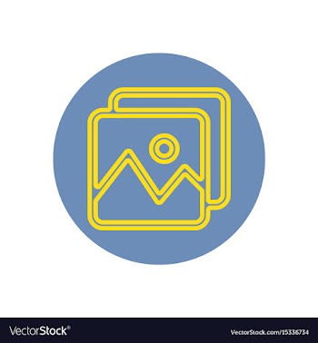 Icon on the topic office on cir vector image
