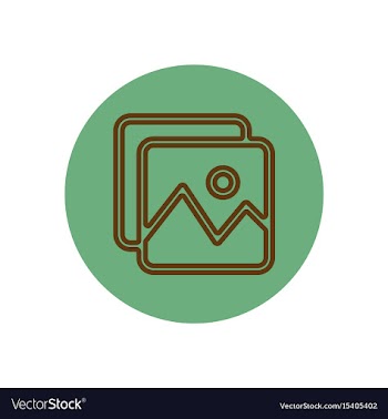 Icon on the topic office on cir vector image