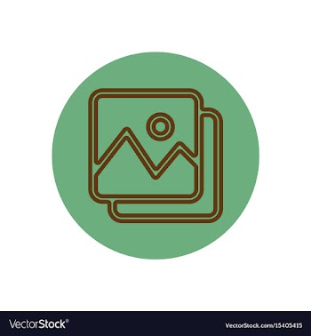 Icon on the topic office on cir vector image