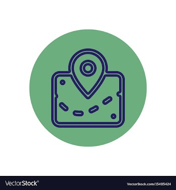 Icon on the topic office on cir vector image