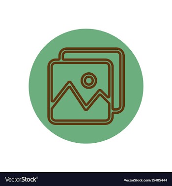 Icon on the topic office on cir vector image