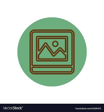 Icon on the topic office on cir vector image