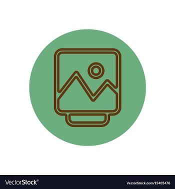 Icon on the topic office on cir vector image
